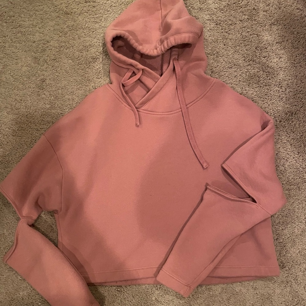 Cropped hoodie